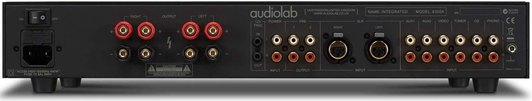 Audiolab 8300A Integrated Amplifier (Black) 5 Audiolab 8300A Integrated Amplifier (Black) - Image 3