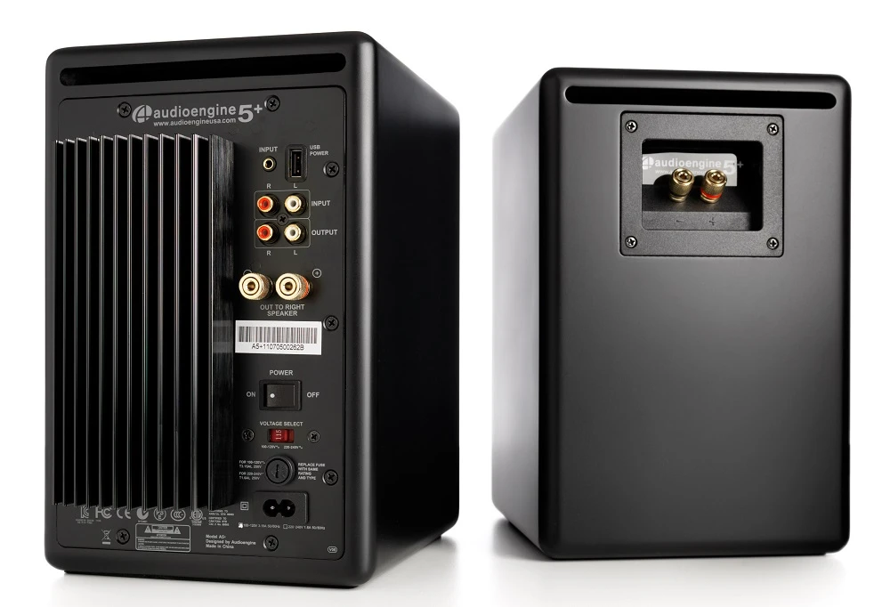 Audioengine A5+ Classic Powered Bookshelf Speakers (Satin Black) 6 Audioengine A5+ Classic Powered Bookshelf Speakers (Satin Black) - Image 4