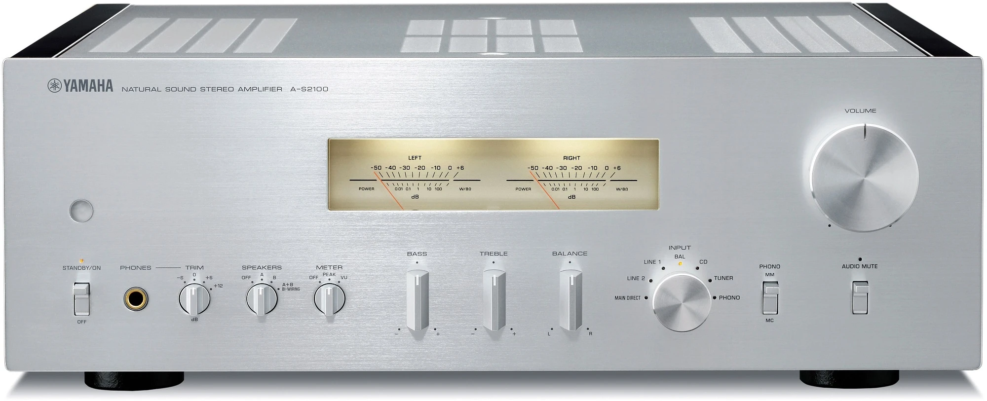 Yamaha A-S2100 Integrated Amplifier (Silver) 7 Yamaha A-S2100 Integrated Amplifier (Silver) - Image 5