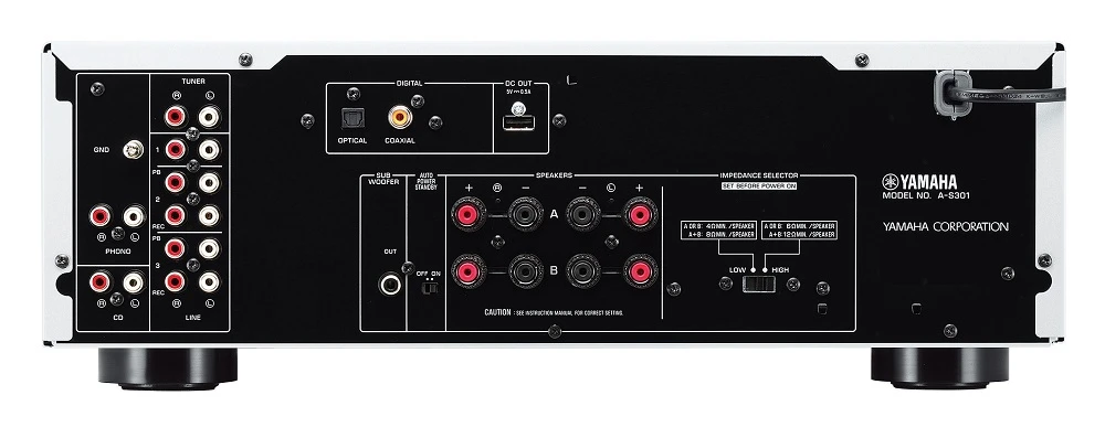 Yamaha A-S301 Integrated Amplifier 4 Yamaha A-S301 Integrated Amplifier - Image 2