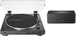 Audio-Technica AT-LP60XSPBT Automatic Wireless Turntable And Speaker System -Gallo Acoustics shop ATLP60XSPBT1