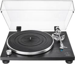 Audio-Technica AT-LPW30BKR Fully Manual Belt-Drive Turntable (Black)