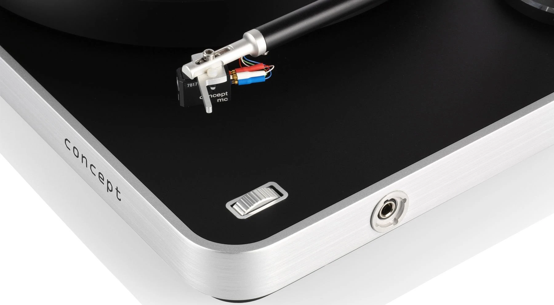 Clearaudio Concept Active Turntable With Internal Phono Preamp & Headphone Amp (Silver) 5 Clearaudio Concept Active Turntable With Internal Phono Preamp & Headphone Amp (Silver) - Image 3