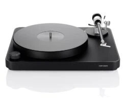 Clearaudio Concept AiR Black Turntable With Satisfy Carbon Fiber Tonearm