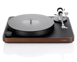 Clearaudio Concept AiR Dark Wood Turntable With Satisfy Black Tonearm And MM Cartridge