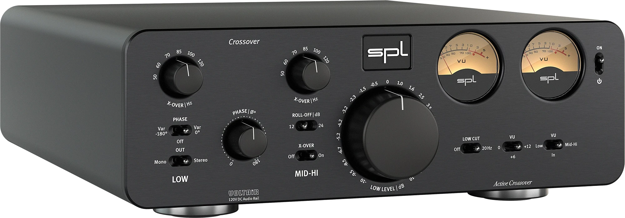 SPL Crossover Active Analog 2-way Crossover (Black) 5 SPL Crossover Active Analog 2-way Crossover (Black) - Image 3