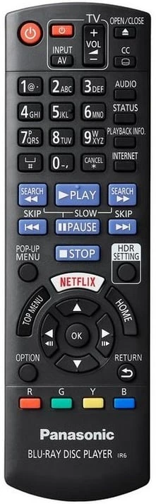 Alternative view of Panasonic DP-UB820-K Streaming 4K Ultra HD Hi-Res Audio Wi-Fi Built-In Blu-Ray Player