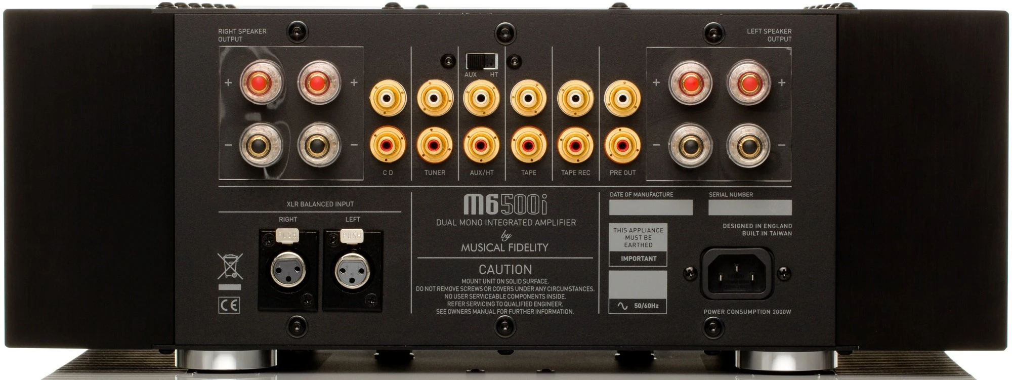 Musical Fidelity M6si500 Integrated Amplifier (Silver) 9 Musical Fidelity M6si500 Integrated Amplifier (Silver) - Image 7