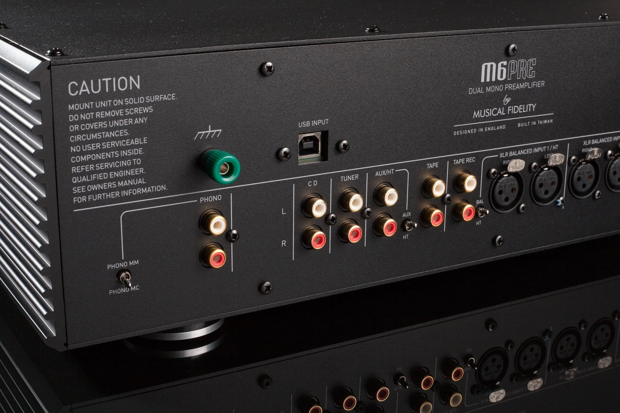 Musical Fidelity M6s PRE Balanced Preamp With USB/MM/MC Phono-Ins (Silver) 7 Musical Fidelity M6s PRE Balanced Preamp With USB/MM/MC Phono-Ins (Silver) - Image 5