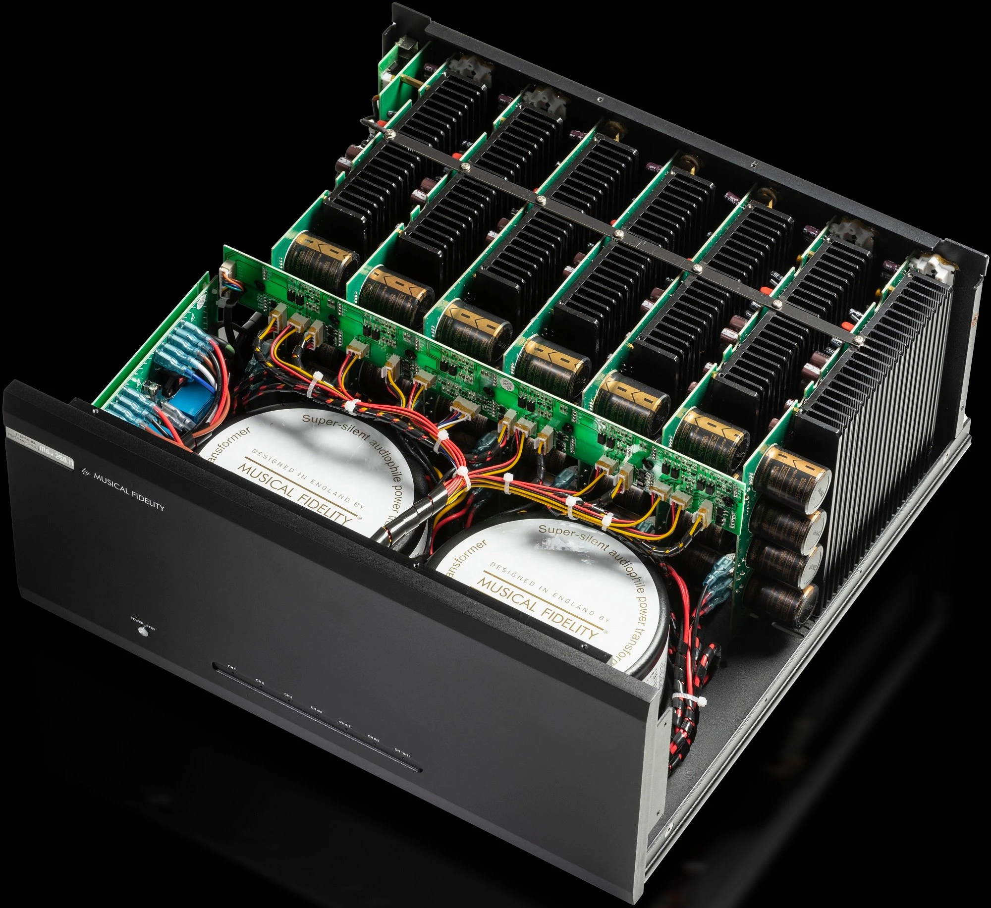 Musical Fidelity M6x 250.11 11-Channel Class A/B Power Amplifier (Silver) 5 Musical Fidelity M6x 250.11 11-Channel Class A/B Power Amplifier (Silver) - Image 3