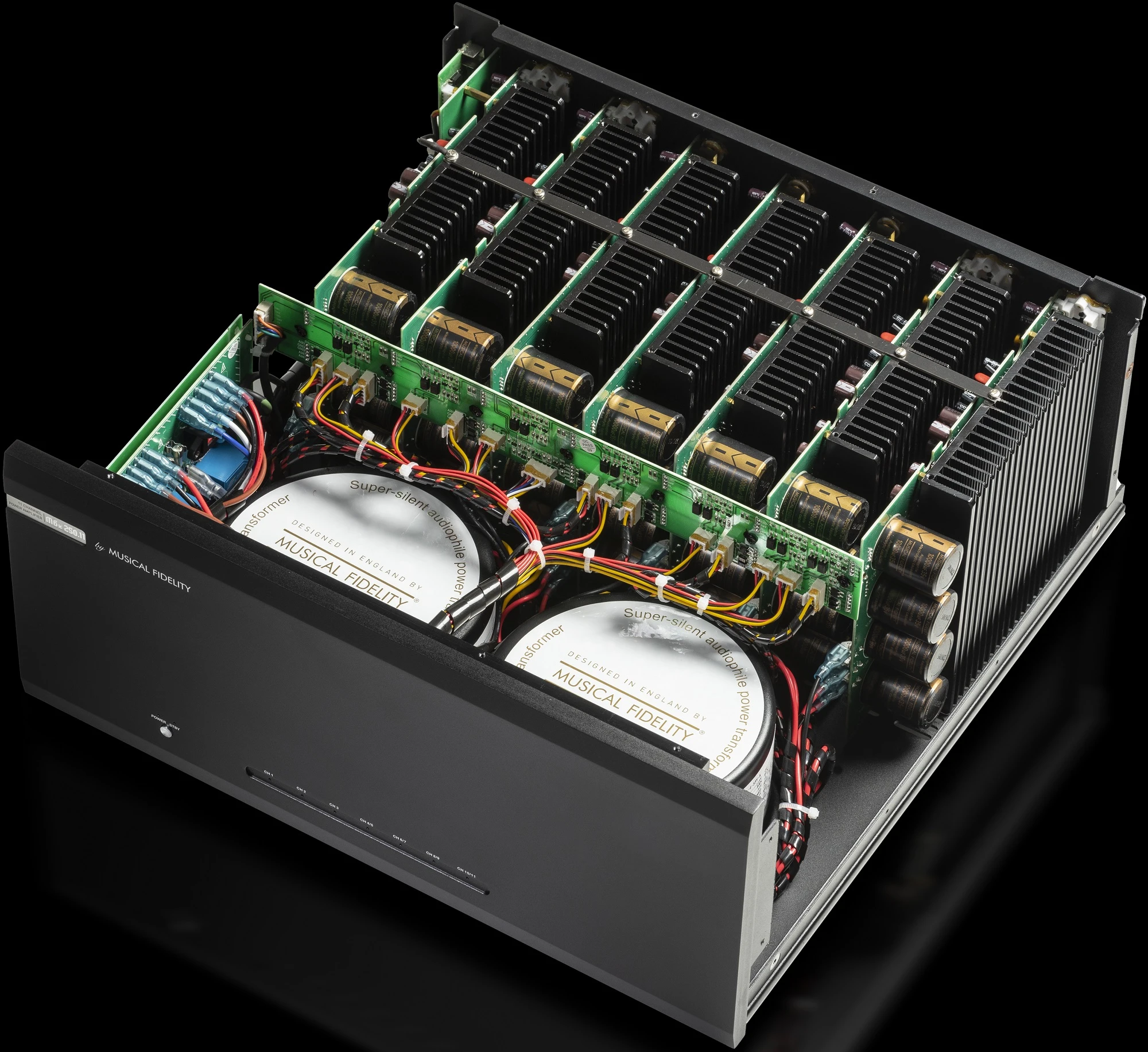 Musical Fidelity M6x 250.11 11-Channel Class A/B Power Amplifier (Black) 5 Musical Fidelity M6x 250.11 11-Channel Class A/B Power Amplifier (Black) - Image 3