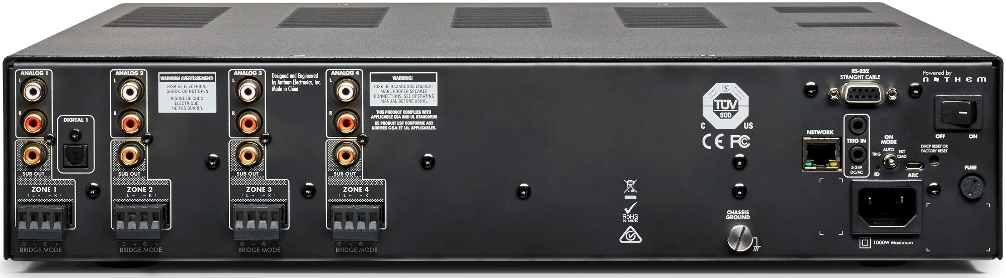 MartinLogan MDA8 8-channel Multi-Zone Amplifier 4 MartinLogan MDA8 8-channel Multi-Zone Amplifier - Image 2