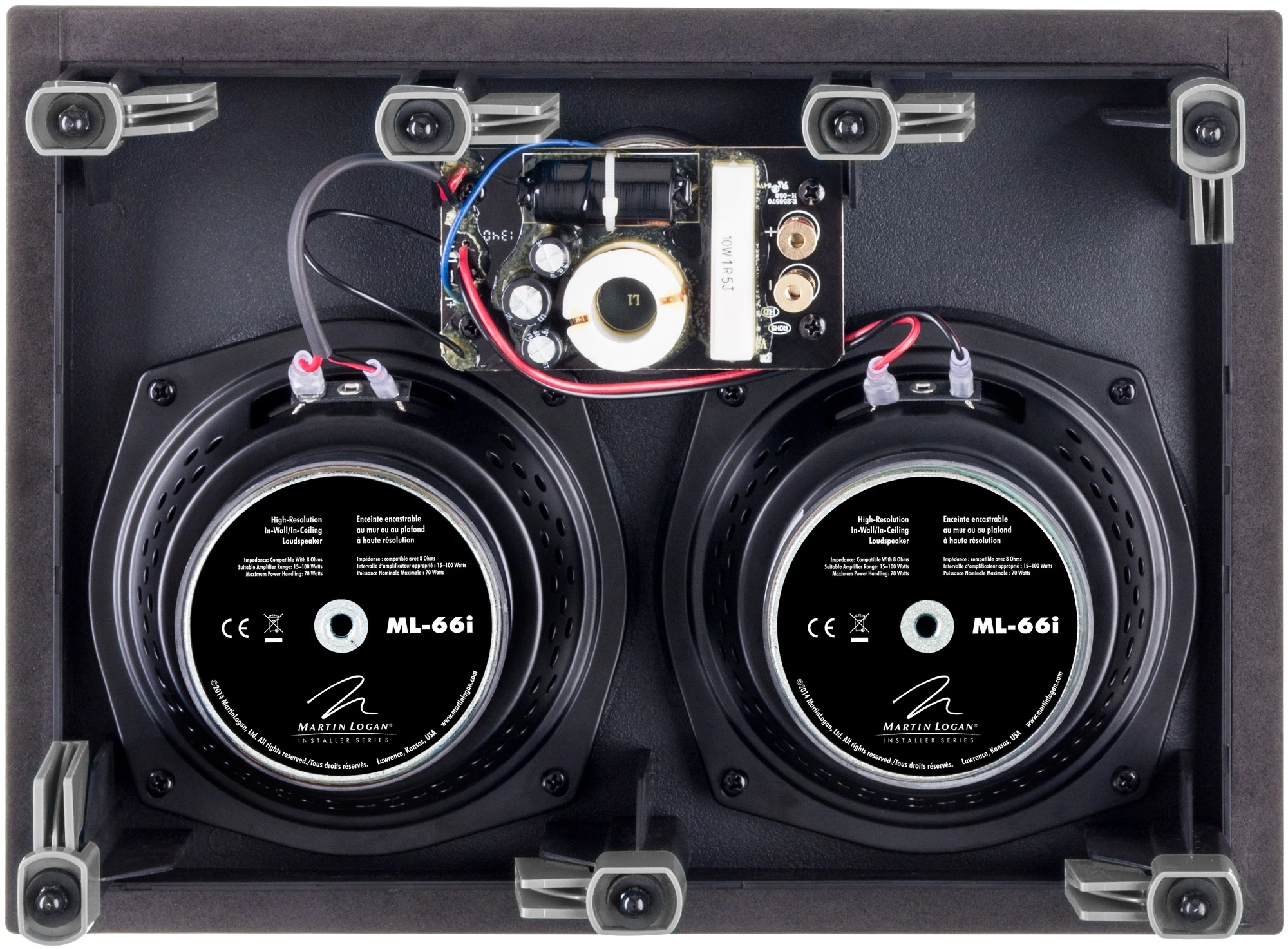 MartinLogan ML-66i Installer Series In-Wall Speaker (Each) 4 MartinLogan ML-66i Installer Series In-Wall Speaker (Each) - Image 2