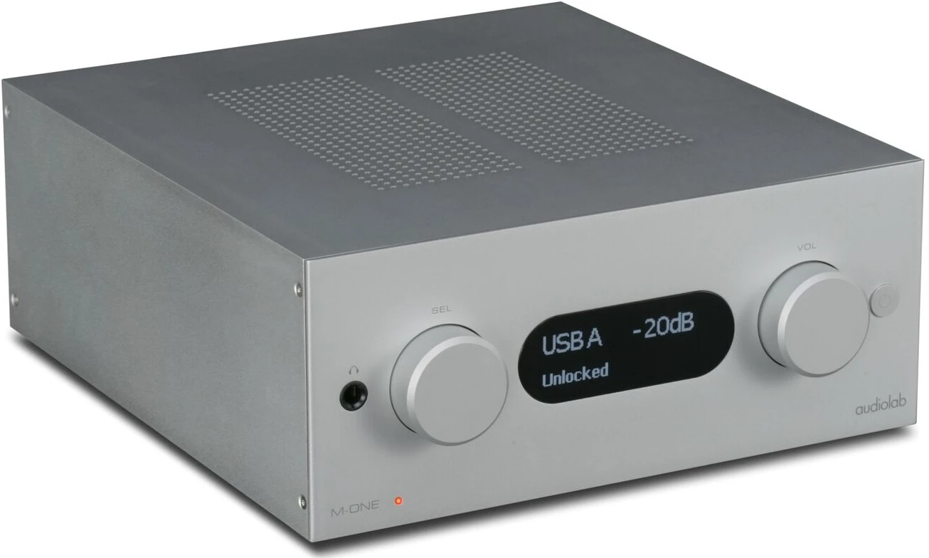 Audiolab M-ONE Stereo Integrated Amplifier (Silver) 7 Audiolab M-ONE Stereo Integrated Amplifier (Silver) - Image 5