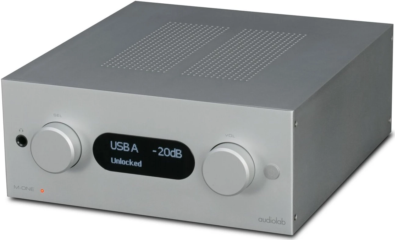 Audiolab M-ONE Stereo Integrated Amplifier (Silver) 8 Audiolab M-ONE Stereo Integrated Amplifier (Silver) - Image 6