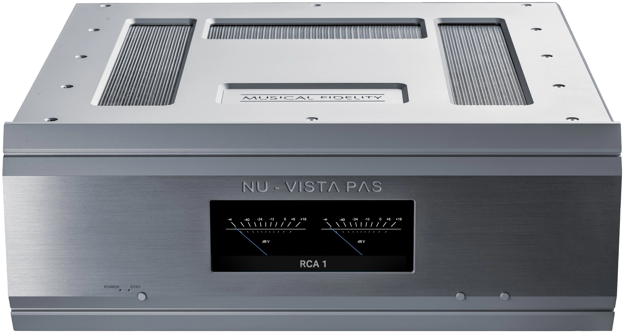 Musical Fidelity Nu-Vista PAS Balanced Stereo Power Amp With Separate Power Supply (Silver) 3 Musical Fidelity Nu-Vista PAS Balanced Stereo Power Amp With Separate Power Supply (Silver)