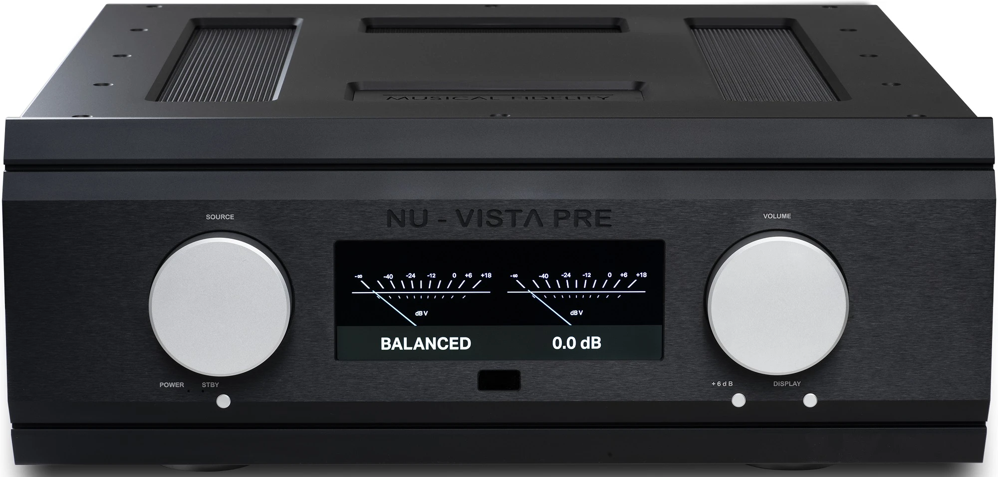 Musical Fidelity Nu-Vista PRE Balanced Class-A Preamp With Separate Power Supply (Black) 3 Musical Fidelity Nu-Vista PRE Balanced Class-A Preamp With Separate Power Supply (Black)