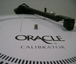 Oracle Calibrator Disc- Universal Arm/Cartridge Alignment Protractor -Gallo Acoustics shop OracleCalibrator1