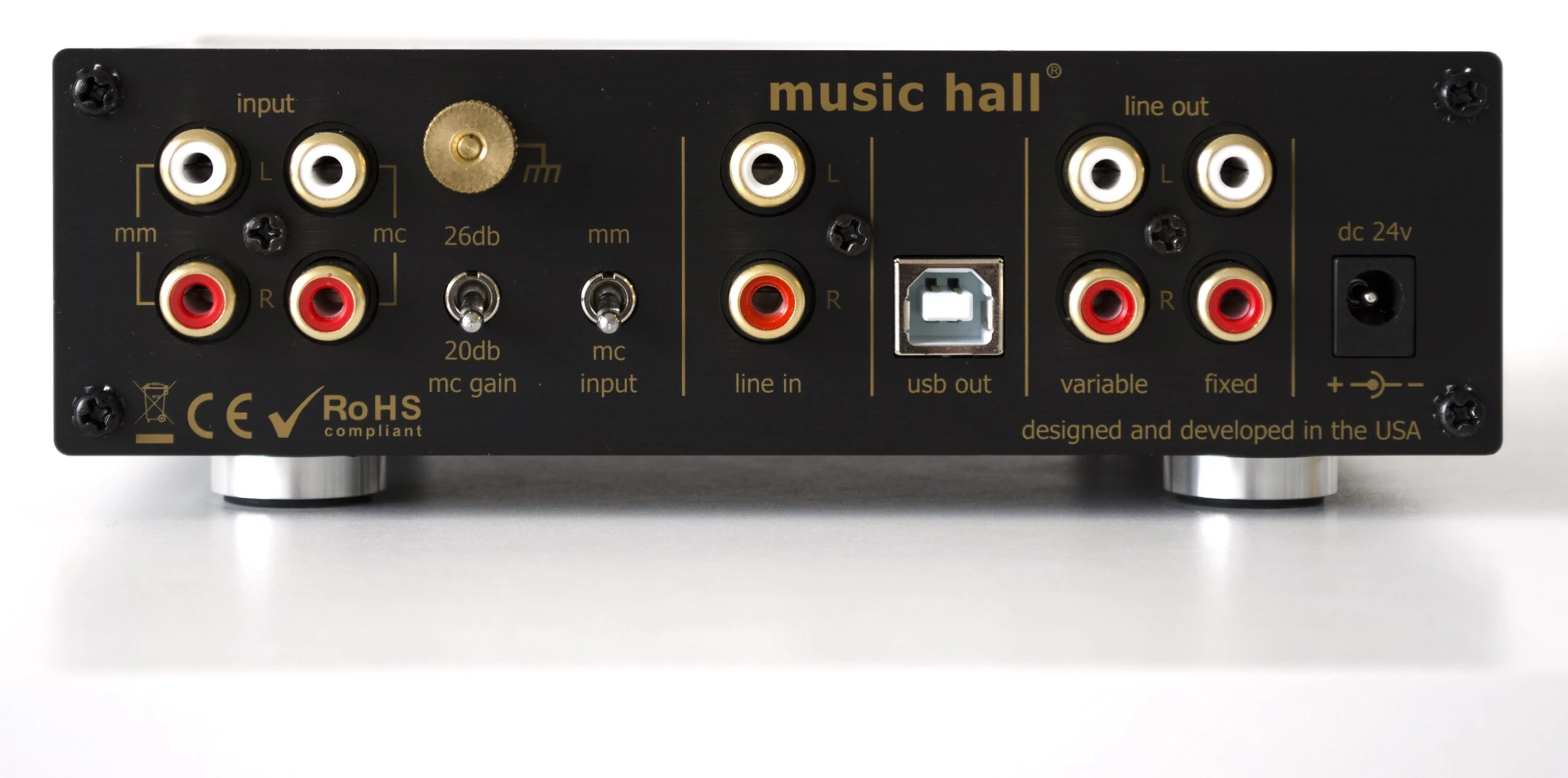 Music Hall Pa2.2 USB MM/MC Phono Amplifier 4 Music Hall Pa2.2 USB MM/MC Phono Amplifier - Image 2