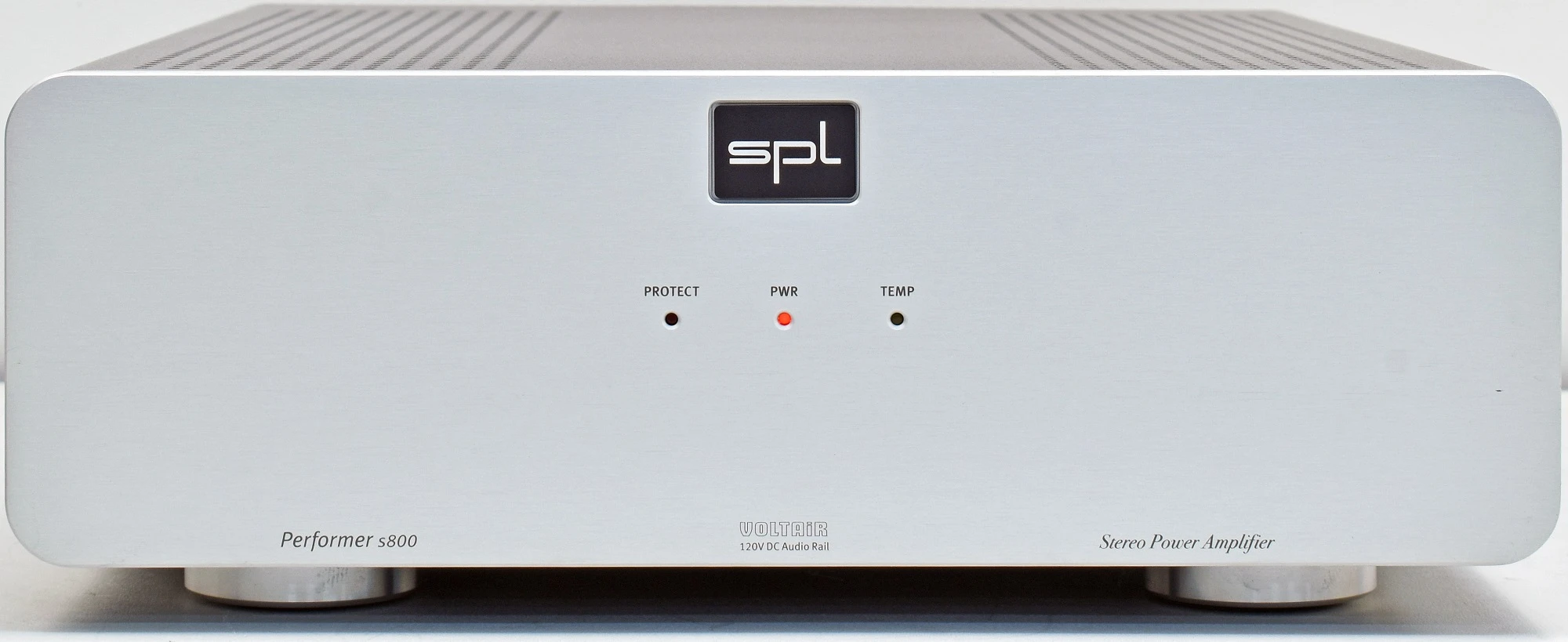 SPL Performer S800 Stereo Power Amp With VOLTAiR Tech (Silver) 6 SPL Performer S800 Stereo Power Amp With VOLTAiR Tech (Silver) - Image 4