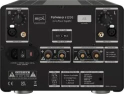 Alternative view of SPL Performer S1200 Stereo High Power Amplifier (Red)