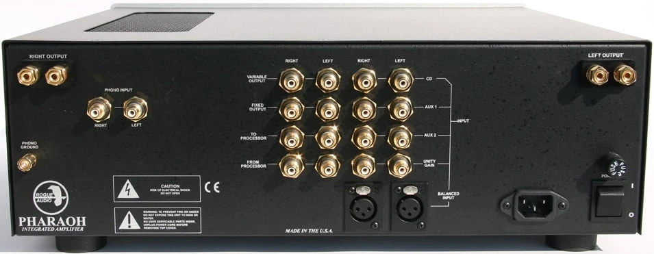 Rogue Audio Pharaoh II Integrated Amplifier (Silver) 5 Rogue Audio Pharaoh II Integrated Amplifier (Silver) - Image 3
