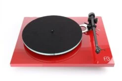 Rega Planar 3 Turntable With Exact 2 Cartridge (Gloss Red)