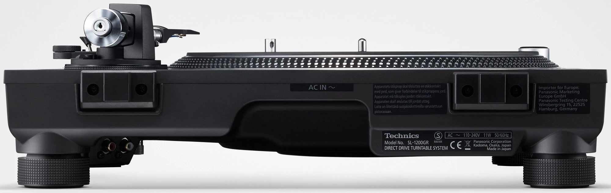 Technics SL-1210GR Grand Class Direct Drive Turntable System (Black) 5 Technics SL-1210GR Grand Class Direct Drive Turntable System (Black) - Image 3