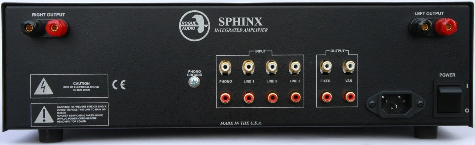 Rogue Audio Sphinx V3 Integrated Amplifier (Silver) 5 Rogue Audio Sphinx V3 Integrated Amplifier (Silver) - Image 3