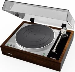 Thorens TD 1601 Electric-Lift Auto Shut-Off Turntable With TAS 1600 MC Cartridge (Walnut)