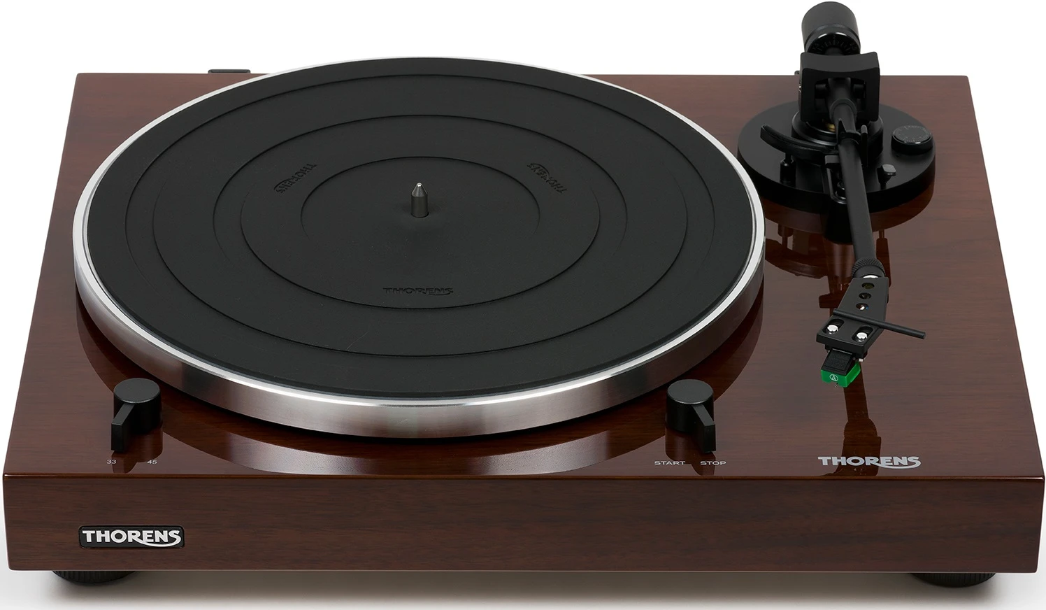 Thorens TD 202 Turntable With AT 95E Cartridge (Walnut) 5 Thorens TD 202 Turntable With AT 95E Cartridge (Walnut) - Image 3