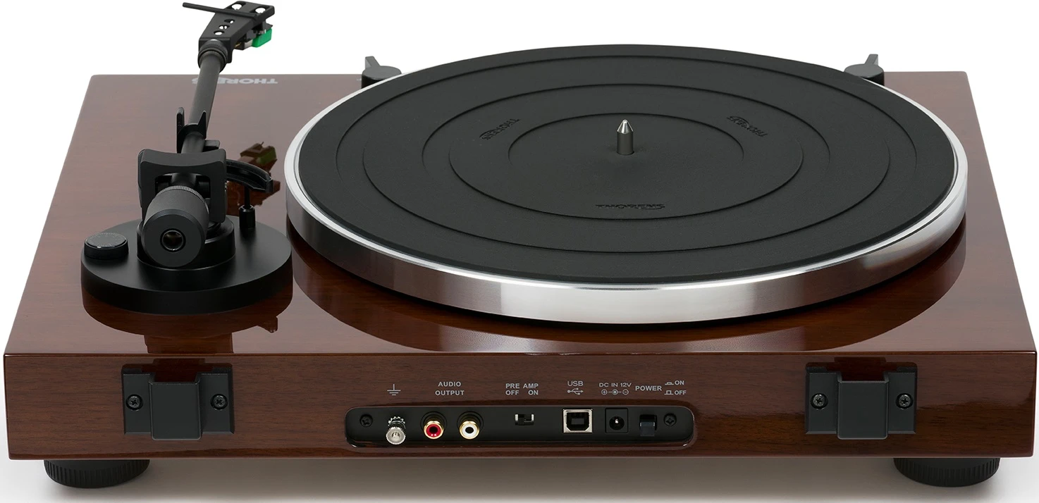 Thorens TD 202 Turntable With AT 95E Cartridge (Walnut) 4 Thorens TD 202 Turntable With AT 95E Cartridge (Walnut) - Image 2