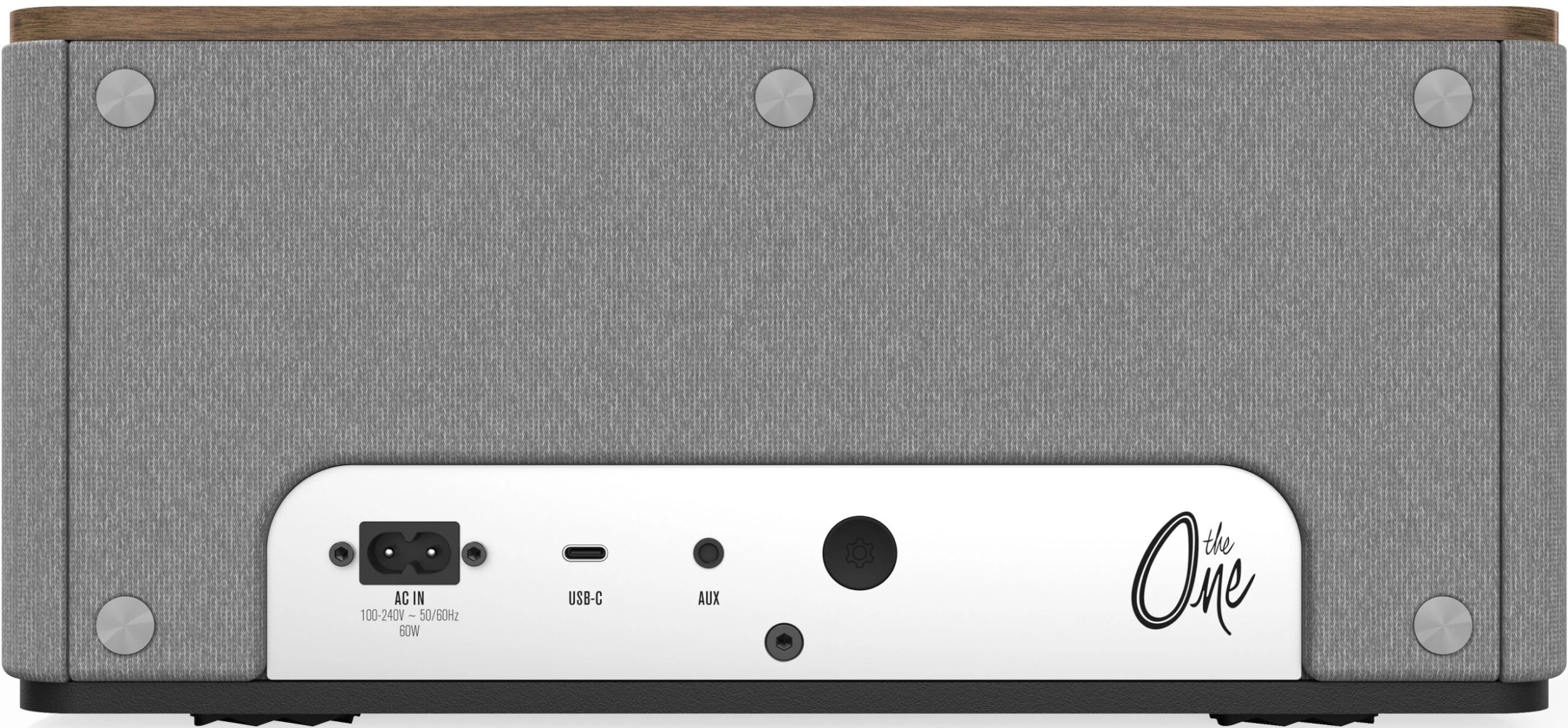 Klipsch The One Plus Premium Bluetooth Speaker (Walnut) 7 Klipsch The One Plus Premium Bluetooth Speaker (Walnut) - Image 5