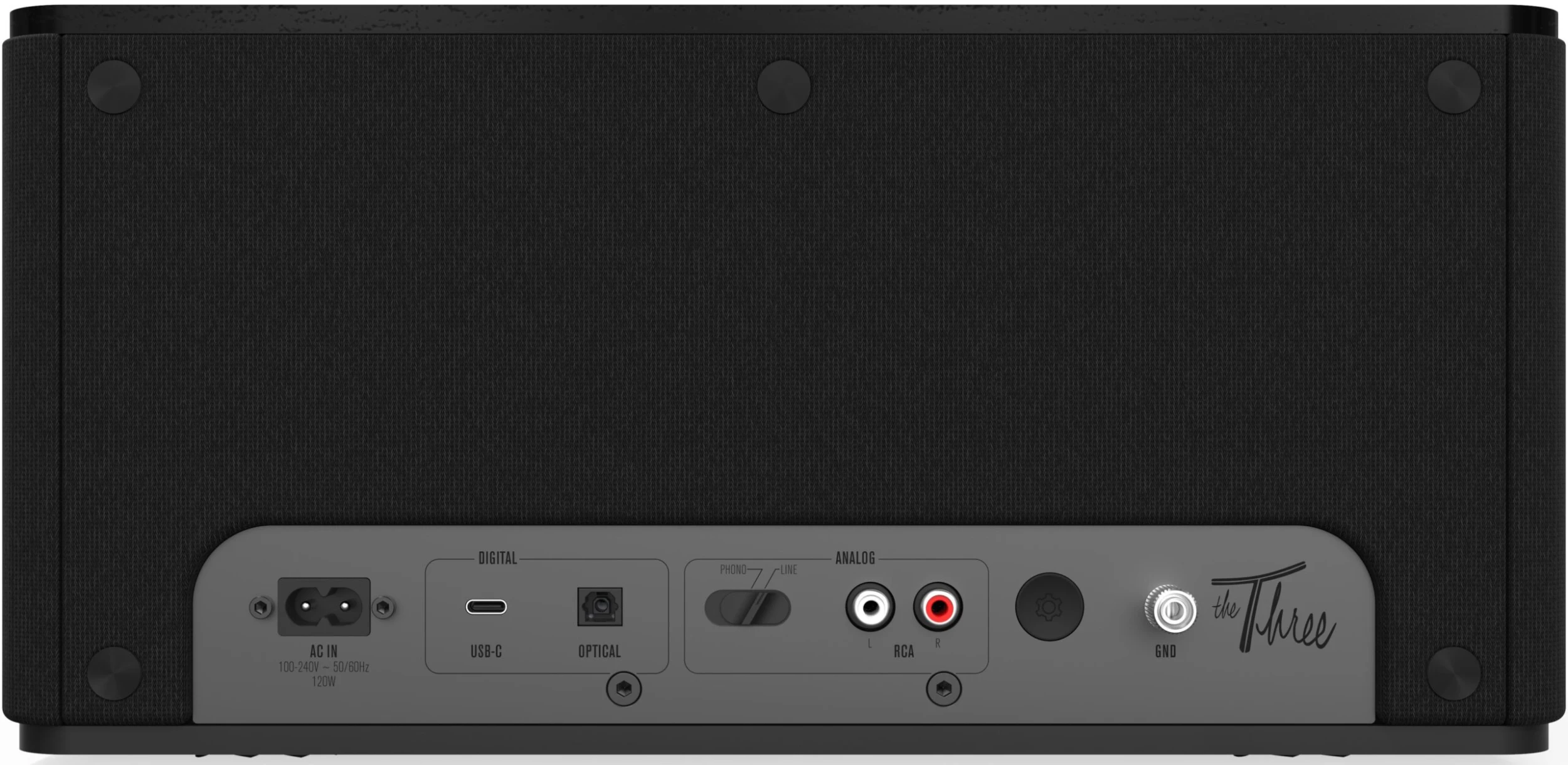 Klipsch The Three Plus Premium Bluetooth Speaker (Ebony) 7 Klipsch The Three Plus Premium Bluetooth Speaker (Ebony) - Image 5