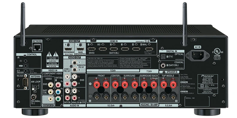 Pioneer Elite VSX-90 7.2 Channel Dolby Atmos Networked AV Receiver 4 Pioneer Elite VSX-90 7.2 Channel Dolby Atmos Networked AV Receiver - Image 2