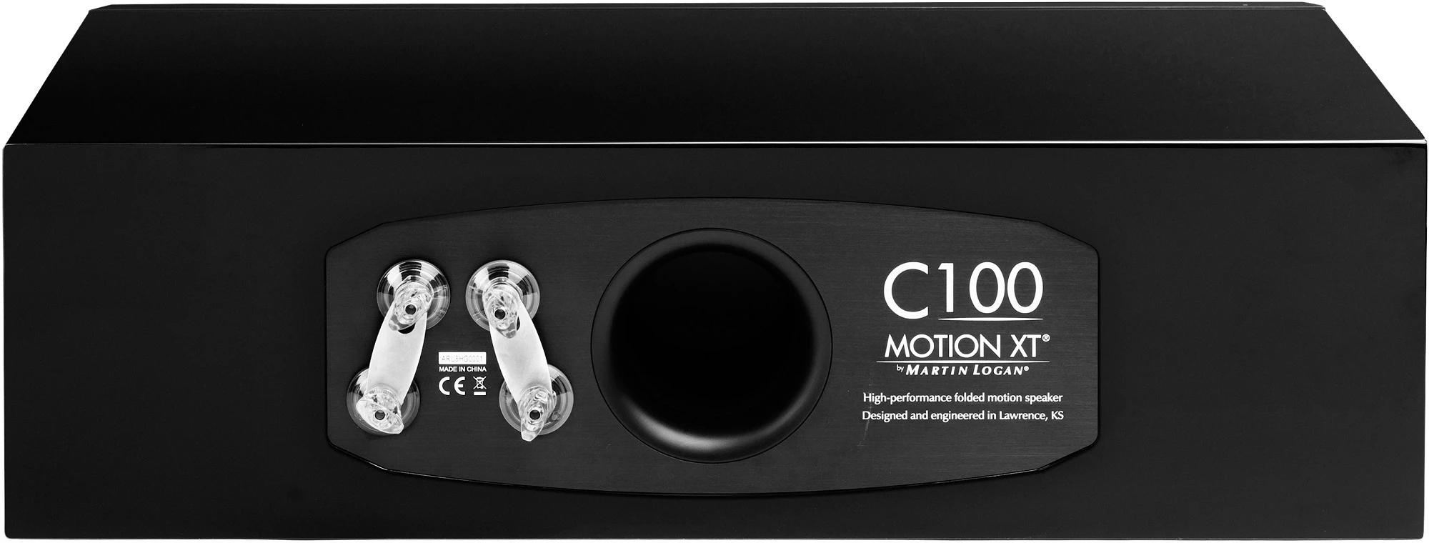 MartinLogan Motion XT C100 Center Channel Speaker (Gloss Black, EACH) 4 MartinLogan Motion XT C100 Center Channel Speaker (Gloss Black, EACH) - Image 2