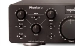 SPL Phonitor 2 Reference Headphone Amplifier & Preamp (Black) -Gallo Acoustics shop phonitor2black1